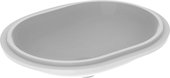 Раковина Geberit VariForm с установкой под столешницу, овальная, 55x40см, без отв. под смеситель, без отв. перелива 500.758.01.2