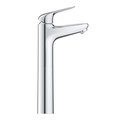 Смеситель для раковины Grohe Euroeco, размер XL, гладкий корпус, для раковины-чаши, хром 24273001