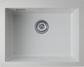 Кухонная мойка Omoikiri Omishima 60-U WH Matt Natceramic, подстольный монтаж, белый матовый 4997555