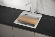 Кухонная мойка Granula Estetica ES-4701, 470x500, кварц, Арктик 4701, АРКТИК