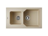 Кухонная мойка Omoikiri Maru 86-2-CH без крыла, Tetogranit, шампань 4993291