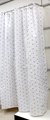 Штора для ванны Spirella Portofino, 180x200см, текстильная, белая 1032221