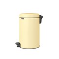 Мусорный бак с педалью Brabantia NewIcon 12л, ванильно-желтый 233807