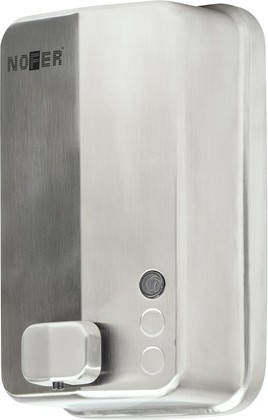 Диспенсер для мыла Nofer Inox evo 1200, матовая сталь 03050.S