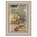 Зеркало Evoform Exclusive 570x770 с фацетом, в багетной раме 93мм, серебряный акведук BY 1228