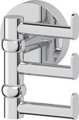 Крючок для полотенец ArtWelle Harmonia, поворотный, тройной, хром HAR 010