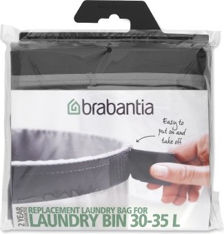 Мешок для бака для белья Brabantia, 35л, серый 102325