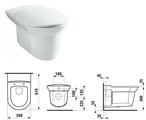 Laufen MYLIFE Унитаз подвесной, артикул 8209464000001