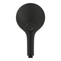 Ручной душ Grohe Rainshower SmartActive 130 3jet Eco, круглый, фантомный чёрный 22127KF0