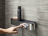 Термостат для душа Hansgrohe ShowerTablet Select 400, внешний монтаж, матовый белый 24360700