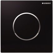Пневматическая система управления смывом для писсуара, чёрная рама Geberit Sigma10 116.015.KM.1