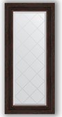 Зеркало Evoform Exclusive-G 590x1280 с гравировкой, в багетной раме 99мм, тёмный прованс BY 4076