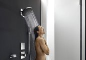 Ручной душ Hansgrohe Pulsify Select S 105, 3jet Relaxation EcoSmart, матовый белый 24111700