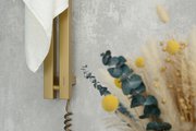 Полотенцесушитель электрический Сунержа Фьорд 4.0 1200х80 правый, Золотой шёлк 32-0855-1250
