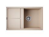 Кухонная мойка Omoikiri Sumi 79-PL с крылом, tetogranit, бежевый 4993664