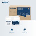 Индивидуальные бумажные покрытия на унитаз Tellus VS1 Комфорт, 10 упаковок по 250 листов 750197