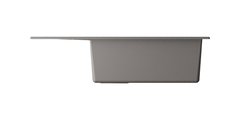 Кухонная мойка Omoikiri Sumi 78 LB-GR, с крылом, оборачиваемая, Tetogranit, leningrad grey 4993563