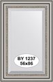 Зеркало Evoform Exclusive 560x860 с фацетом, в багетной раме 88мм, римское серебро BY 1237