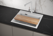 Кухонная мойка Granula Estetica ES-5804, 580x500, кварц, Арктик 5804, АРКТИК