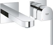 Смеситель для раковины Grohe Plus M-Size настенный, встраиваемый, на 2 отверстия, хром 29303003