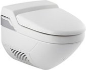 Подвесной белый унитаз-биде с дистанционным ПУ Geberit AquaClean 8000plus 180.100.11.2
