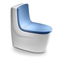 Сиденье и крышка для унитаза Roca Khroma микролифт, синий 801652F4T