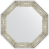 Зеркало Evoform Octagon 766x766 в багетной раме 90мм, алюминий BY 3813