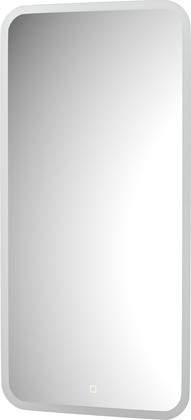 Зеркало с матированием и LED-подсветкой Defesto, 28W, 50x100см, сенсорный выключатель, тёплый белый свет DF 3815S