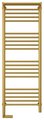 Полотенцесушитель электрический Сунержа Богема 2.0, с полкой, 1200x400, МЭМ слева, золото 03-5206-1240
