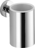 Стакан для зубных щёток Colombo Plus с держателем, хром W4902.CR