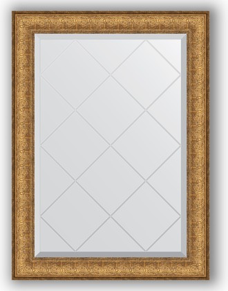 Зеркало Evoform Exclusive-G 640x860 с гравировкой, в багетной раме 73мм, медный эльдорадо BY 4094