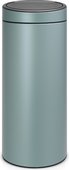 Мусорный бак Brabantia Touch Bin New, 30л, мятный металлик 115424