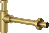 Сифон для раковины Kludi, цилиндрический, брашированное золото 10020N0-00