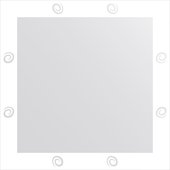 Зеркало для ванной с орнаментом 70x70см FBS CZ 0708