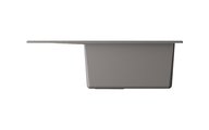 Кухонная мойка Omoikiri Sumi 65-GR с крылом, оборачиваемая, Tetogranit, leningrad grey 4993549