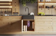 Измельчитель пищевых отходов Omoikiri Nagare Light, фиолетовый 4995057