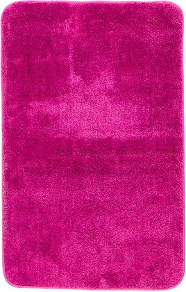 Коврик для ванной Spirella Rosario, 50x80см, полиэстер, темно-розовый 4007254
