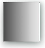 Зеркальная плитка Evoform Refractive с фацетом 5мм, квадрат 20х20см, серебро BY 1425