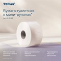 Туалетная бумага в мини-рулонах Tellus Джамбо TP2, категория качества Премиум, 12 рулонов 120243