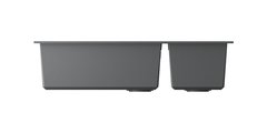 Кухонная мойка Omoikiri Tedori 86-2-LB-PL, две чаши, Tetogranit, платина 4993939