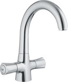 Смеситель для мойки на одно отверстие, хром Grohe AVINA 31064000
