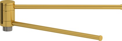 Полотенцедержатель Сунержа поворотный 250, для полотенцесушителя, золото 03-2003-0250