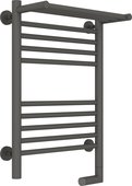 Полотенцесушитель электрический Сунержа Богема 2.0, с полкой, 600x400, МЭМ справа, графит 012-5207-6040