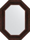 Зеркало Evoform Polygon 590x790 в багетной раме 99мм, темный прованс BY 7217