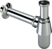 Сифон для раковины бутылочный металлический хромированный Viega 125844