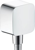 Шланговое подсоединение Hansgrohe FixFit с клапаном обратного тока, хром 26457000
