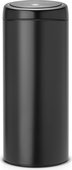 Мусорный бак 30л чёрный матовый Brabantia TOUCH BIN 391743