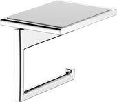 Держатель для туалетной бумаги Keuco Actis с полкой, хром 13573 010000