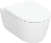 Унитаз подвесной Geberit iCon Rimfree 530, c тонким сиденьем и быстросъёмной крышкой с микролифтом 501.664.00.1