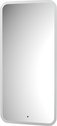 Зеркало с матированием и LED-подсветкой Defesto, 28W, 50x100см, ИК-выключатель, тёплый белый свет DF 3815R